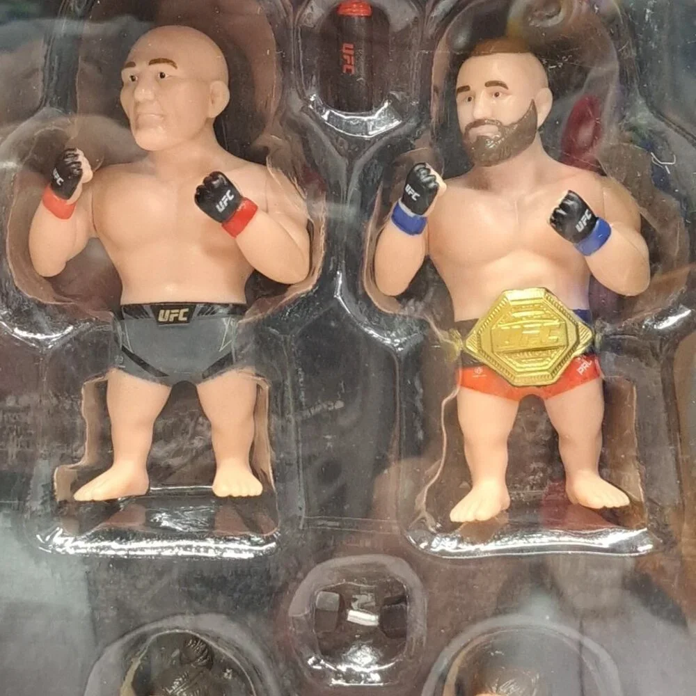 PMI UFC Collectible Fights Octagon Fighters Collectible‎ Fights 8 Figurines Set